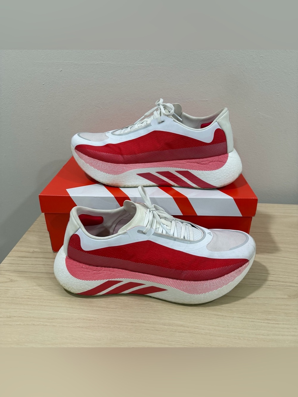 Adidas Hyperboost Edge Red Men Size 13